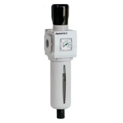 EMERSON – AVENTICS 651 Filter Regulator, 25µm, G 1/4, Manual, Semi Automatic, 10 bar - G651APJP2GA00HN product image