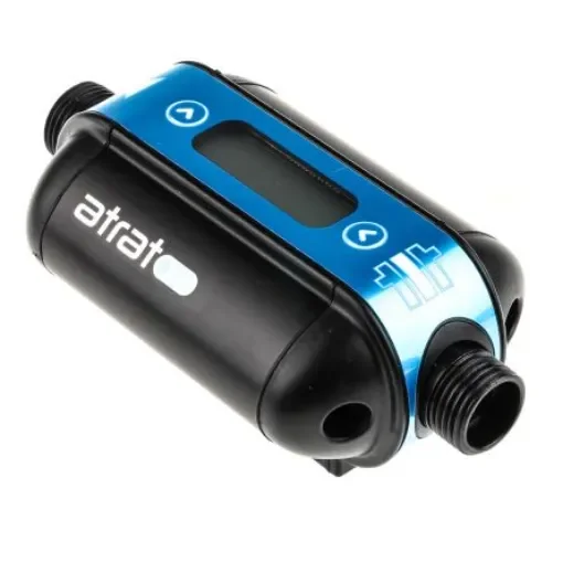 Atrato Atrato Series Ultrasonic Flow Meter for Liquid, 0.1 L/min Min, 20 L/min Max - 760-V10-D-RS product image