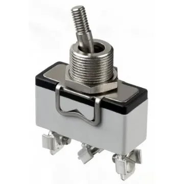 APEM Toggle Switch, Panel Mount, On-(On), SPDT, Screw Terminal, 250V ac - 635H/GX2330 product image