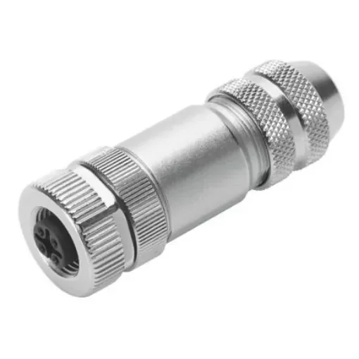 Festo Plug Connector, NECU Series, For Use With Self-Assembly Universal Plug Connectors - NECU-M-B12G5-C2-PB product image