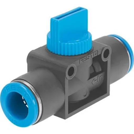 Festo HE Series Pneumatic Manual Control Valve, 153478 - HE-3-QS-12 product image