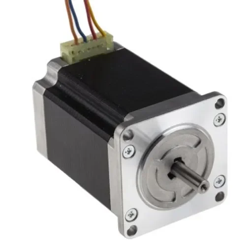 Sanyo Denki 103H7 Series Hybrid, Single Shaft Stepper Motor, 1.65Nm Torque, 24 V, 1.8°, 56 x 56mm Frame, 6.35mm Shaft - 103H7126-1740 product image