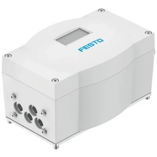 Festo Digital Electropneumatic Positioner Pneumatic Sensor, IP65, 24V dc, Double Acting Operation, CMSX, 3929539 - CMSX-P-SE-C-U-F1-D-130-A product image