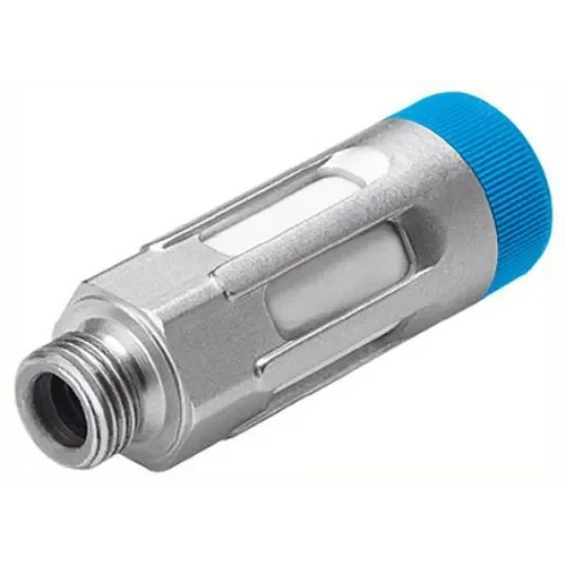 Festo GRU Aluminium 10bar Pneumatic Silencer, Threaded, G 1/4 Male - GRU-1/4-B product image