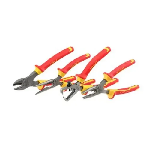 Stanley 4-Piece Plier Set, 185 mm Overall - 4-84-489 product image