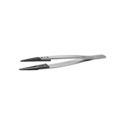 ideal-tek 130 mm, PEEK (Tip), Stainless Steel (Body), ESD Tweezers - 249CPR.SA.1 product image
