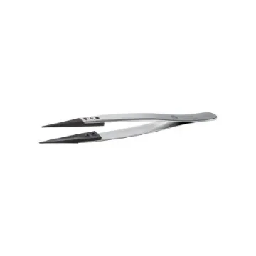 ideal-tek 130 mm, PA66/CF30 (Tip), Stainless Steel (Body), ESD Tweezers - 3CFR.SA.1 product image