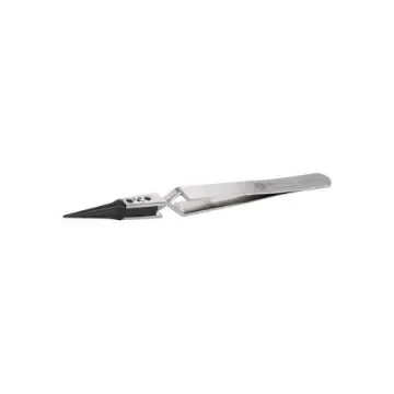 ideal-tek 130 mm, PEEK (Tip), Stainless Steel (Body), ESD Tweezers - 5XCPR.SA.1 product image
