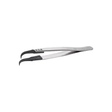 ideal-tek 130 mm, PEEK (Tip), Stainless Steel (Body), ESD Tweezers - 7CPR.SA.1 product image