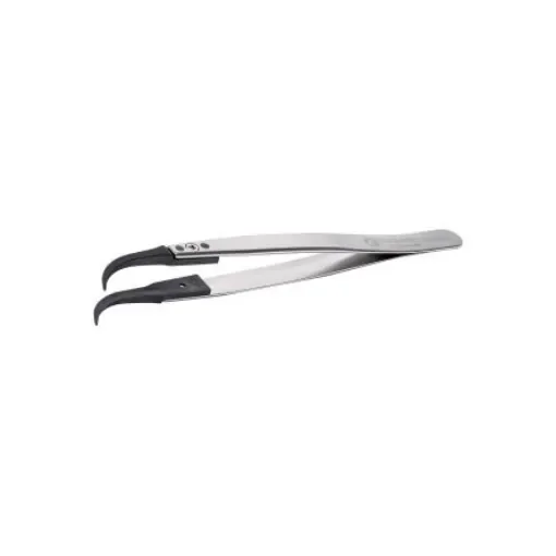 ideal-tek 130 mm, PEEK (Tip), Stainless Steel (Body), ESD Tweezers - 7CPR.SA.1 product image