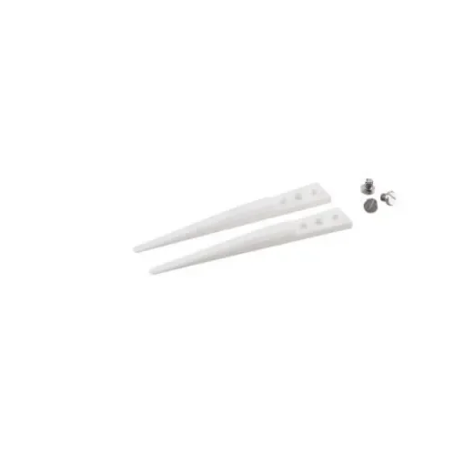 ideal-tek Zirconia Toughened Aluminium, Flat; Rounded, Tweezer Tips - A2AMZ product image