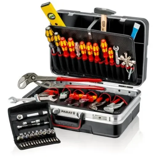 Knipex 52 Piece Plumbing Tool Case with Case, VDE Approved - 00 21 21 HK S product image
