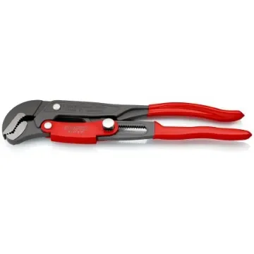 Knipex Pipe Wrench, 330 mm Overall, 42mm Jaw Capacity, Plastic Handle - 83 61 010 product image
