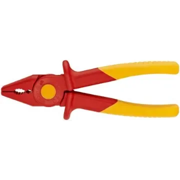 Knipex Combination Pliers, 180 mm Overall, Straight Tip, VDE/1000V - 98 62 01 product image