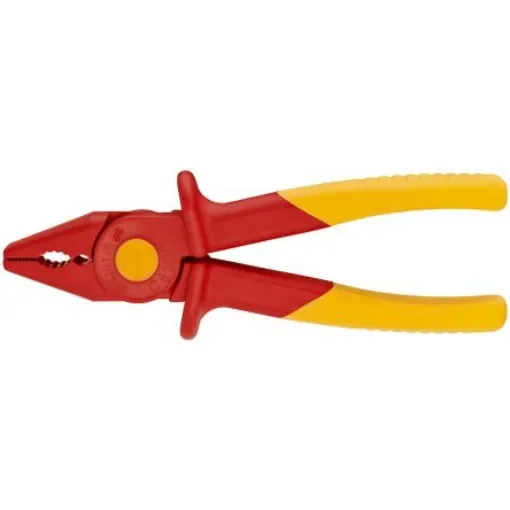 Knipex Combination Pliers, 180 mm Overall, Straight Tip, VDE/1000V - 98 62 01 product image