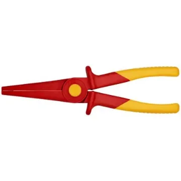 Knipex Long Nose Pliers, 220 mm Overall, Straight Tip, VDE/1000V - 98 62 02 product image