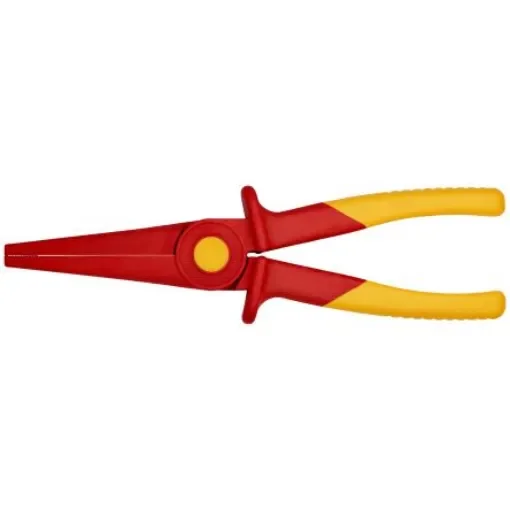 Knipex Long Nose Pliers, 220 mm Overall, Straight Tip, VDE/1000V - 98 62 02 product image