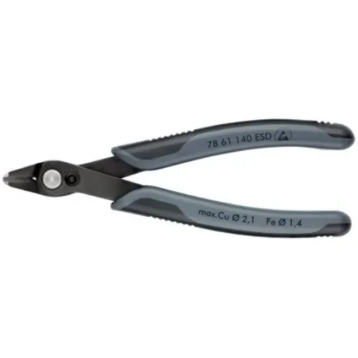 Knipex Super Knips® ESD Safe Precision Diagonal Cutter - 78 61 140 ESD product image