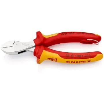 Knipex X-Cut® VDE/1000V Insulated High Leverage Diagonal Cutter - 73 06 160 T product image