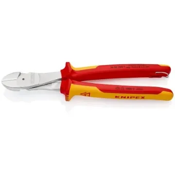 Knipex Knipex VDE/1000V Insulated High Leverage Diagonal Cutter - 74 06 250 T product image