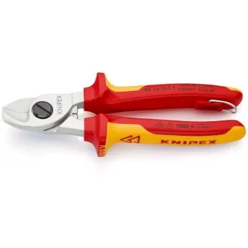 Knipex Knipex VDE/1000V Insulated Cable Cutters - 95 16 165 T product image