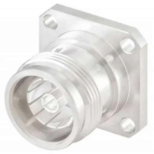 Rosenberger 4.3-10 Series, Jack Panel Mount 4.3-10 Connector, 50O, Solder Termination, Straight Body - 64K402-272B1 product image