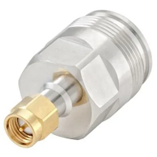 Rosenberger Straight 50O Coax Adapter SMA Plug to 4.3-10 Socket 12GHz - 32S164-K00N1 product image