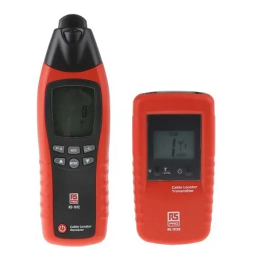 RS PRO Cable Tracer Kit, Cable Detection Depth 2m CAT III 300 V, Maximum Safe Working Voltage 400V - 1367891 product image