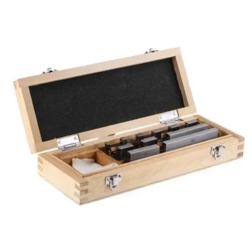 RS PRO Gauge Block Set Alloy Steel Metric, 11 piece With UKAS Calibration - 1368088 product image