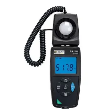 Chauvin Arnoux CA 1110 Light Meter, 0.01 fc, 0.1 lx to 200000lx, ±3 % - P01654110 product image