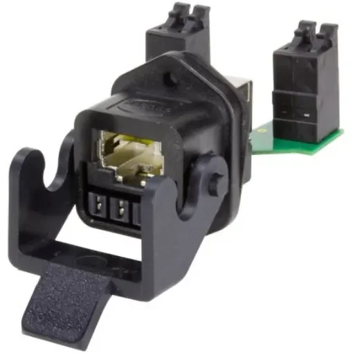 HARTING RJ45 Hybrid Series Female RJ45 Connector, Panel Mount, Cat6 Straight 12 Port 12 -Way - 09452251760 product image