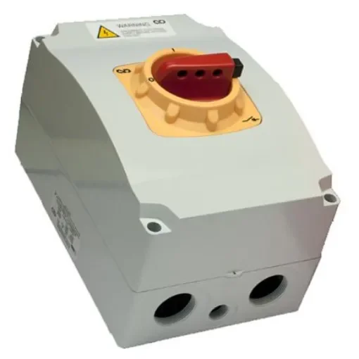 Craig & Derricott 3P+N Pole Isolator Switch - 40A Maximum Current, 15kW Power Rating, IP65 - SDDG403N product image