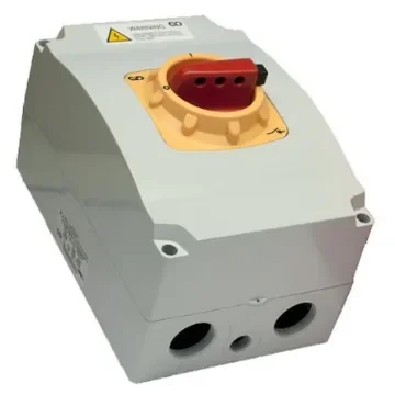 Craig & Derricott 3P+N Pole Isolator Switch - 63A Maximum Current, 25kW Power Rating, IP65 - SDDG633N product image