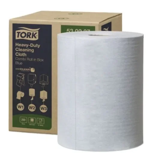 Tork Dry Industrial Wipes, Roll of 1, 106.4 m x 320mm - 530237 product image