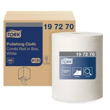Tork Dry Polishing Wipes, Roll of 1, 171 m x 315 mm - 197270 product image