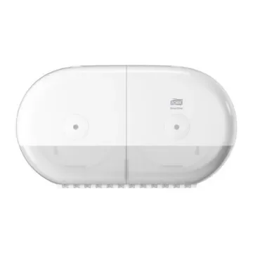 Tork White Plastic Toilet Roll Dispenser, 156mm x 221mm x 398mm - 682000 product image