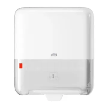 Tork Plastic White Wall Mounting Paper Towel Dispenser, 209mm x 417mm x 340mm - 551000 product image