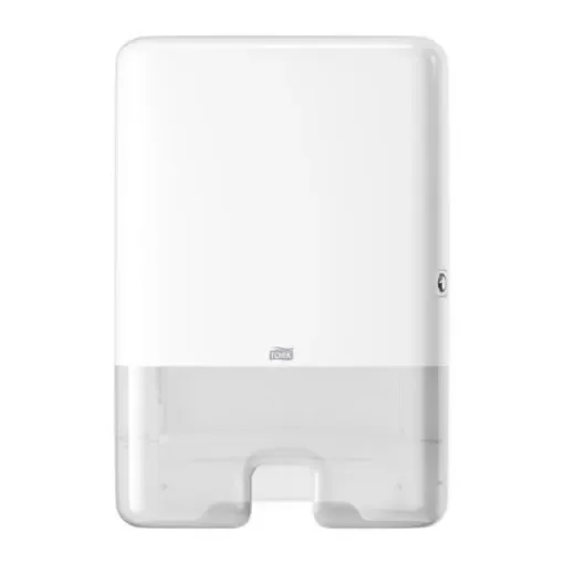 Tork Plastic White Wall Mounting Paper Towel Dispenser, 114mm x 458mm x 314mm - 552000 product image