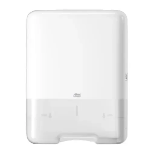Tork Plastic White Wall Mounting Paper Towel Dispenser, 136mm x 439mm x 333mm - 553000 product image