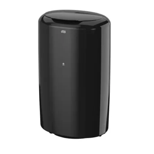Tork 50L Black Plastic Waste Bin - 563008 product image
