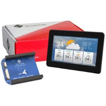 4D Systems gen4-4DCAPE-50CT-CLB TFT LCD Colour Display / Touch Screen, 5in, 800 x 480pixels product image