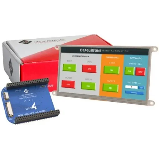 4D Systems gen4-4DCAPE-70T TFT LCD Colour Display / Touch Screen, 7in, 800 x 480pixels product image