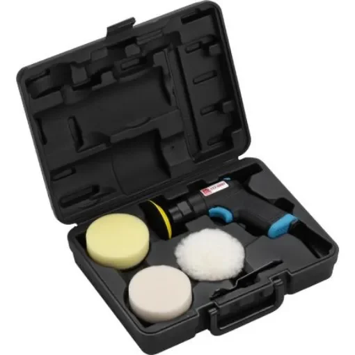 RS PRO 76.2mm Orbital Sander, 1/4in Air Inlet, 2100rpm - 1370897 product image