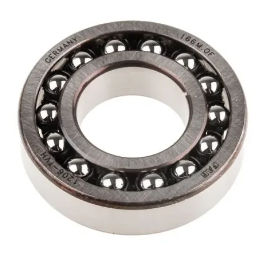 FAG 1206-TVH Self Aligning Ball Bearing- Open Type 30mm I.D, 62mm O.D product image