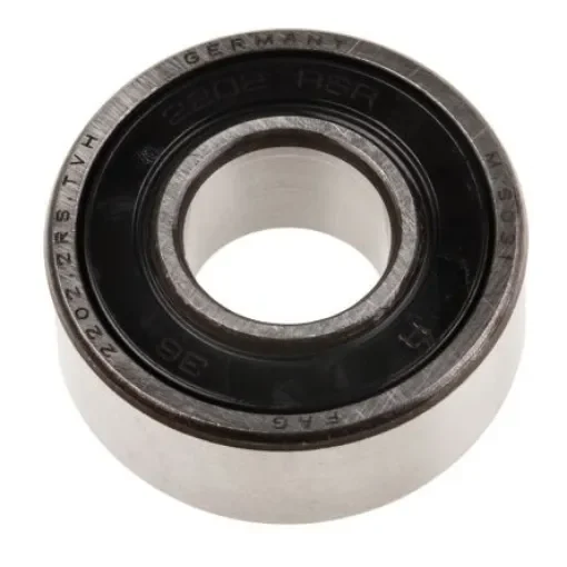 FAG 2202-2RS-TVH Self Aligning Ball Bearing- Both Sides Sealed 15mm I.D, 35mm O.D product image