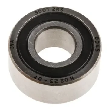 INA 3001-2RS Double Row Angular Contact Ball Bearing- Both Sides Sealed 12mm I.D, 28mm O.D product image