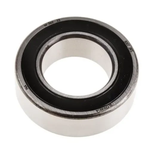 INA 3007-2RS Double Row Angular Contact Ball Bearing- Both Sides Sealed 35mm I.D, 62mm O.D product image