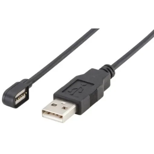 Rosenberger USB 2.0, Male USB A to Female Magnetic Rectangular, 1.5m - L99-029-1500 product image