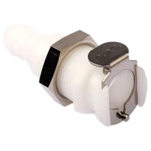 Colder Products Hose Connector, Straight Hose Tail Coupling 3/8in ID, 8.3 bar - PLCD16006 product image