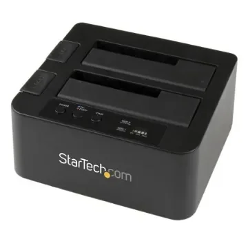 StarTech.com eSATA, USB Type B Hard Drive Docking Station for 2 Drives SATA Hard Drive 2.5 x 3.5in - SDOCK2U33RE product image